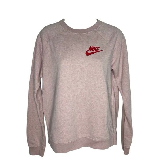Nike Tops - Nike Sweatshirt Nike Logo Spell Out Pullover Women's Size Small
